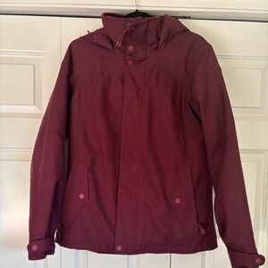 EUC Burton Women's Burgundy Ski Jacket